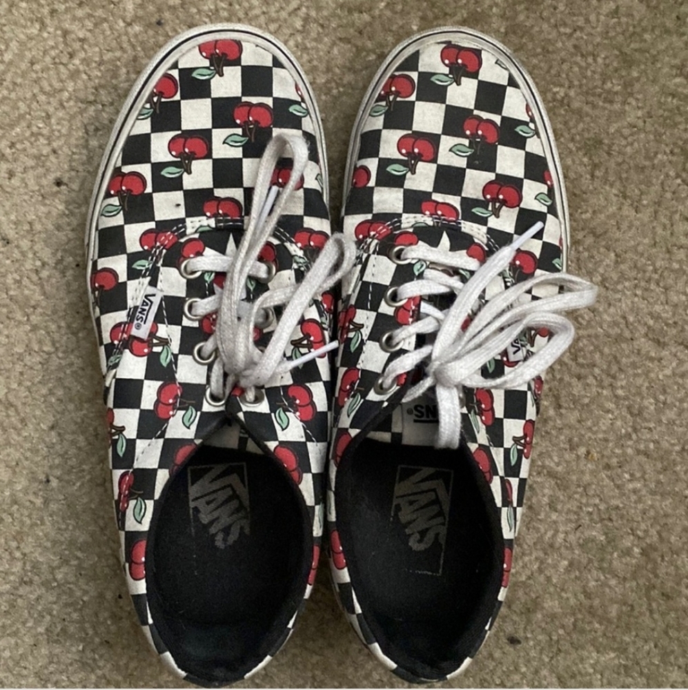Vans Cherry Checkered Sneakers
